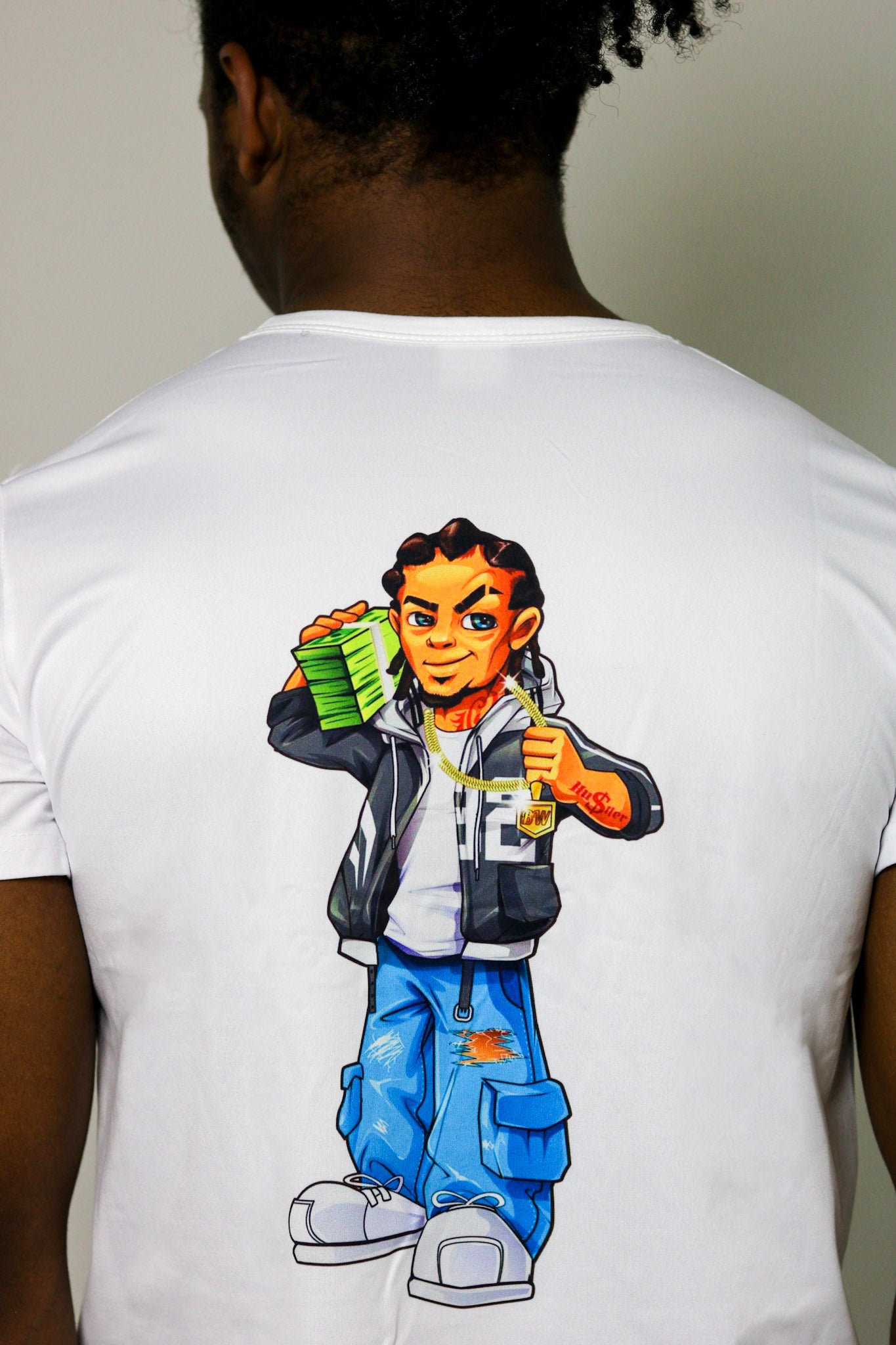 White "B Dub" T- Shirt