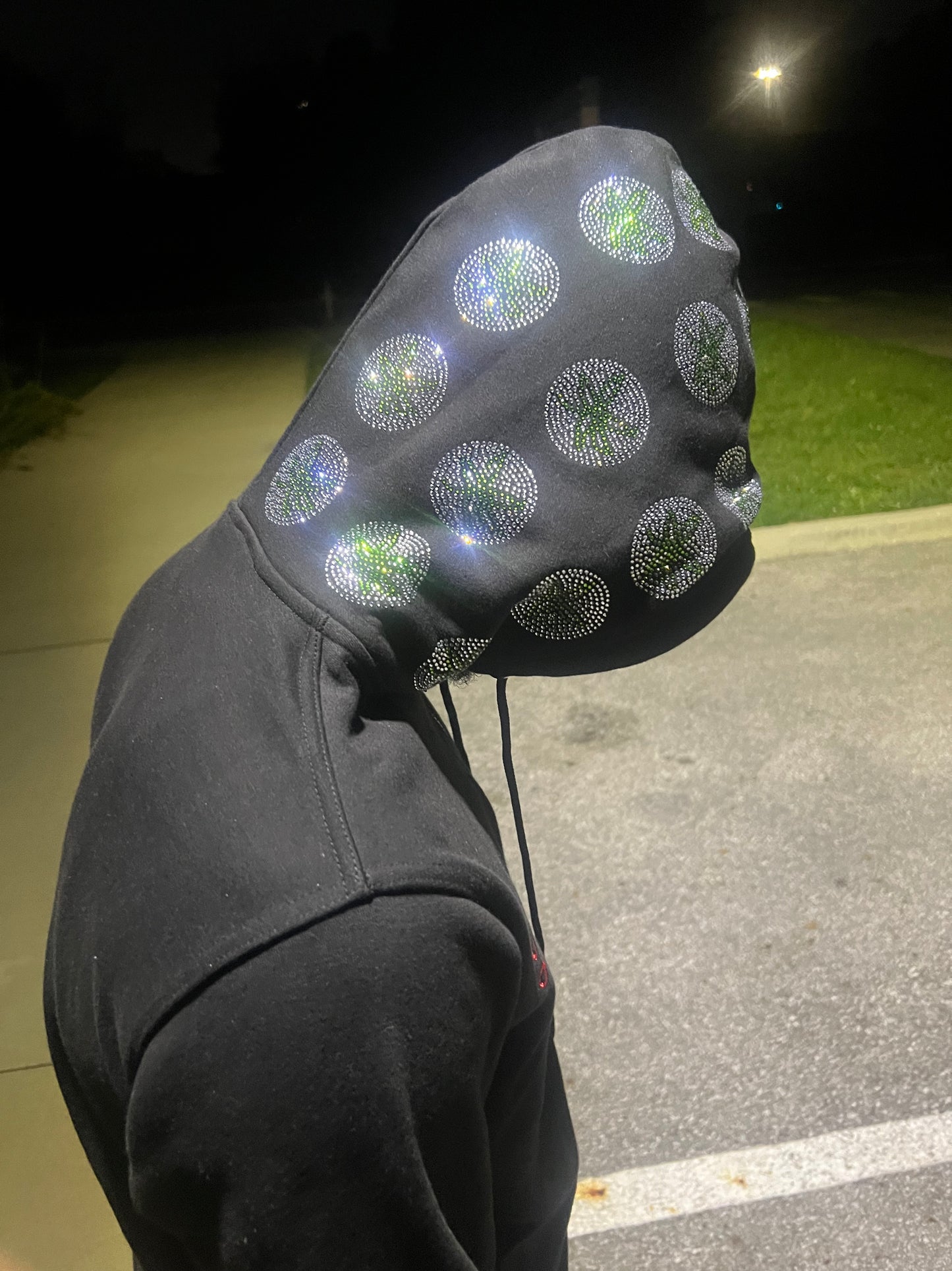 BLACK OSU SWEATSUIT