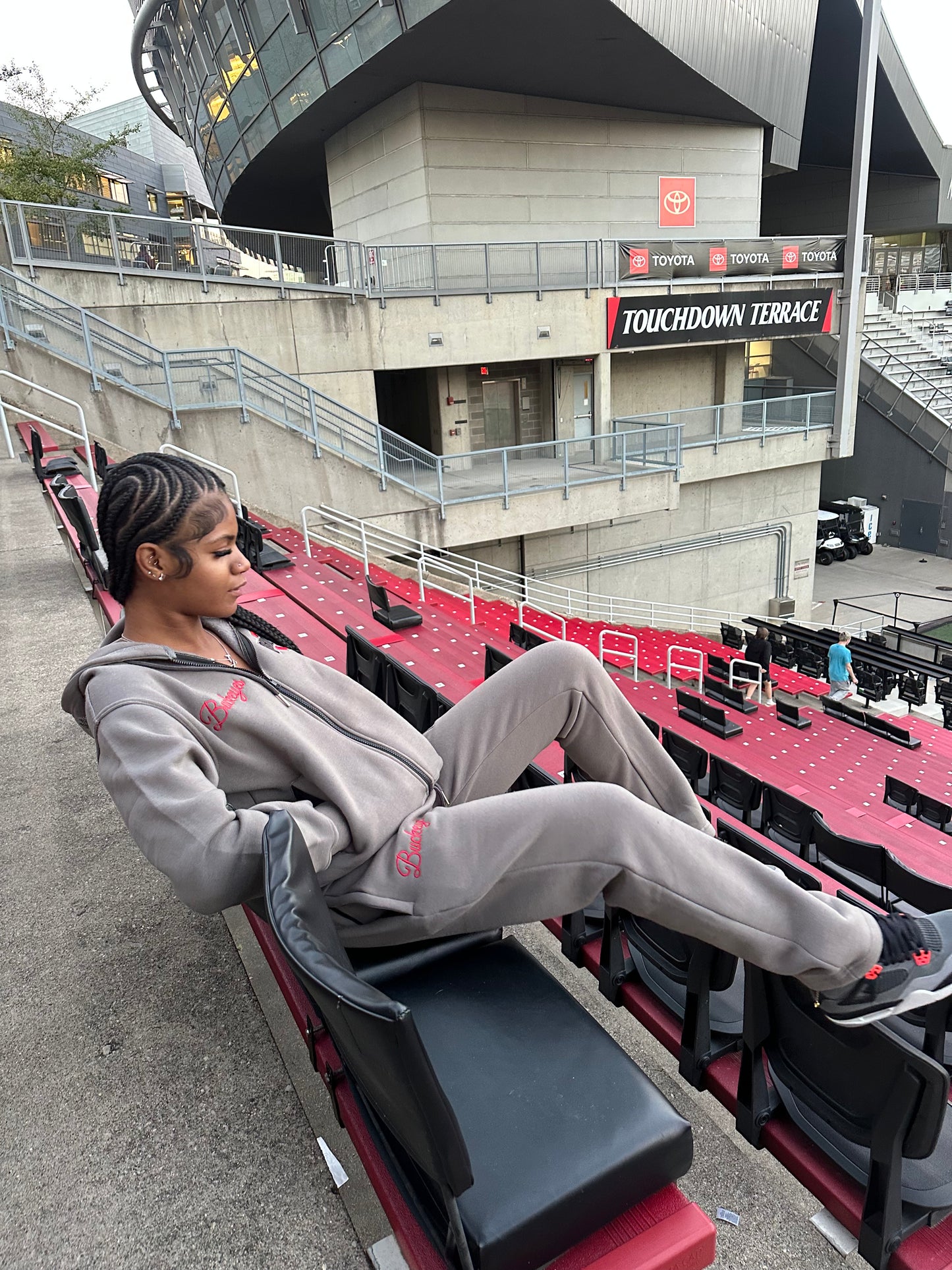 GRAY OSU SWEATSUIT