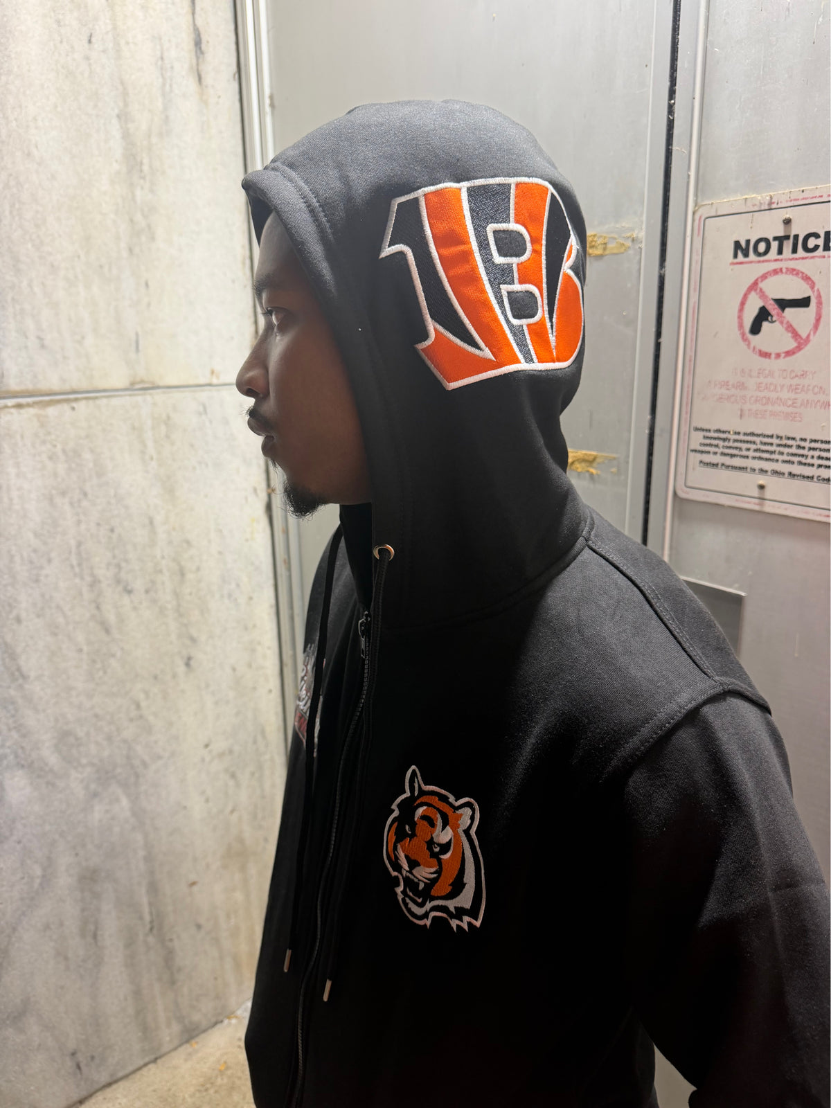 Black Cincy “Bengal” Sweatsuit