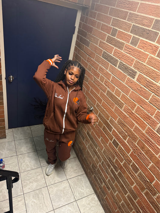 Cleveland “Dawg pound” Sweatsuits