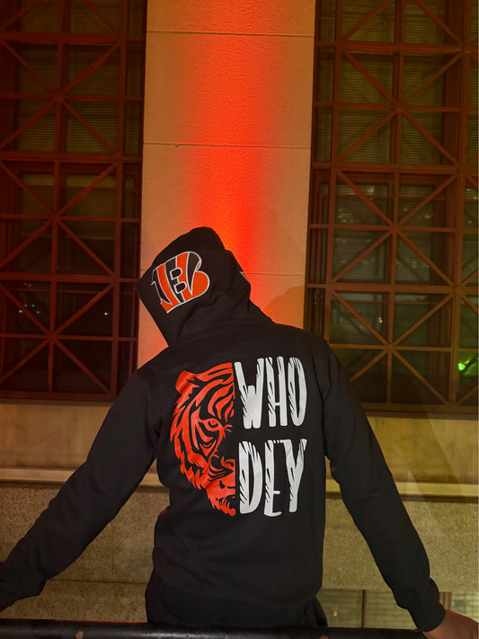 Black Cincy “Bengal” Sweatsuit