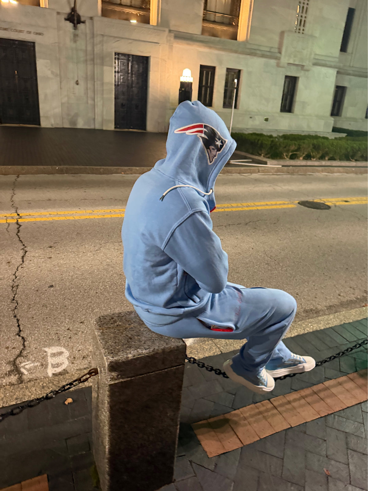 Baby Blue “Pats” Sweatsuit