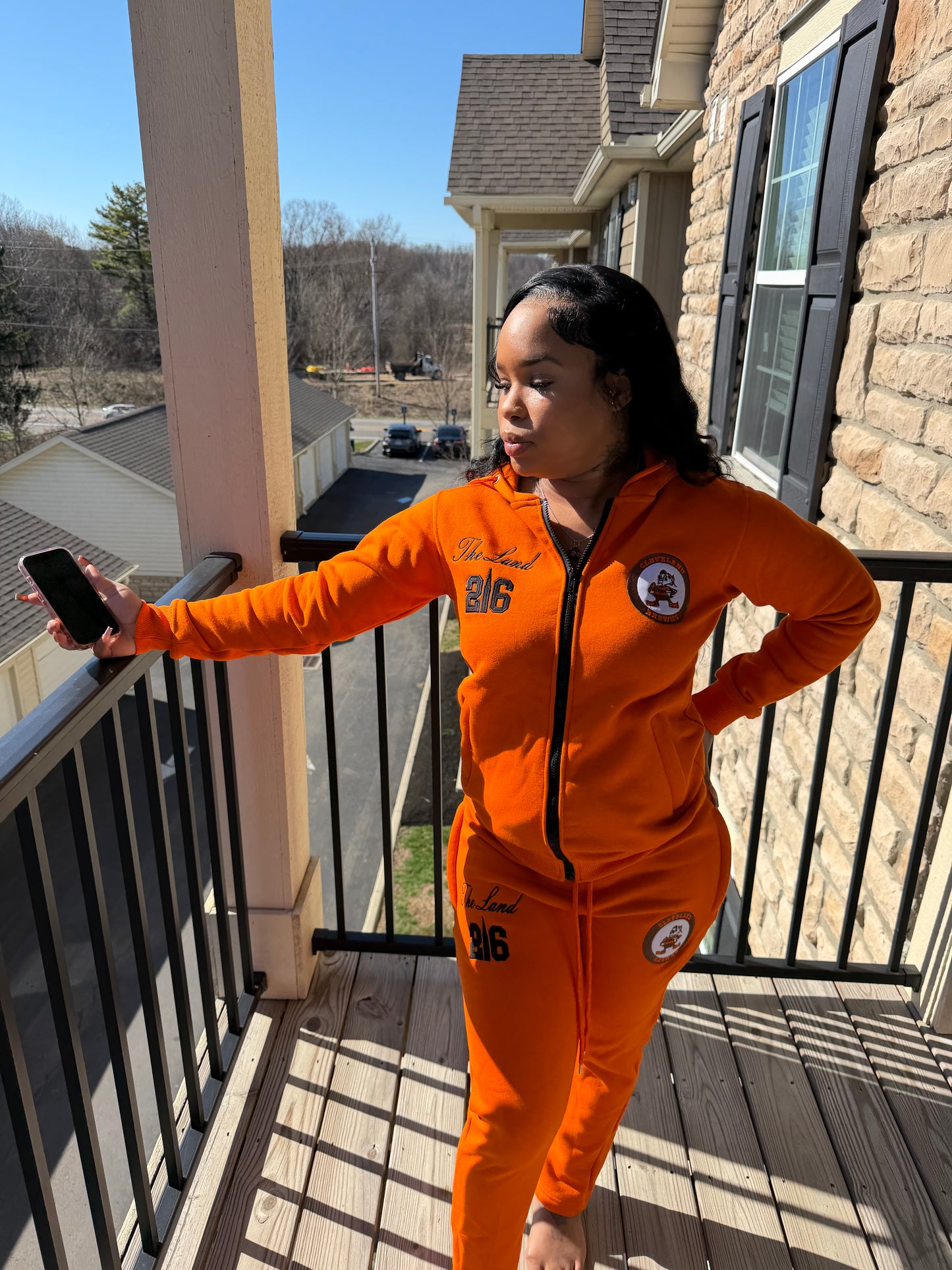 Orange 216 SWEATSUIT