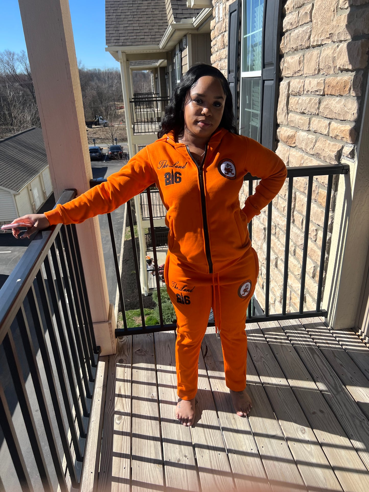 Orange 216 SWEATSUIT