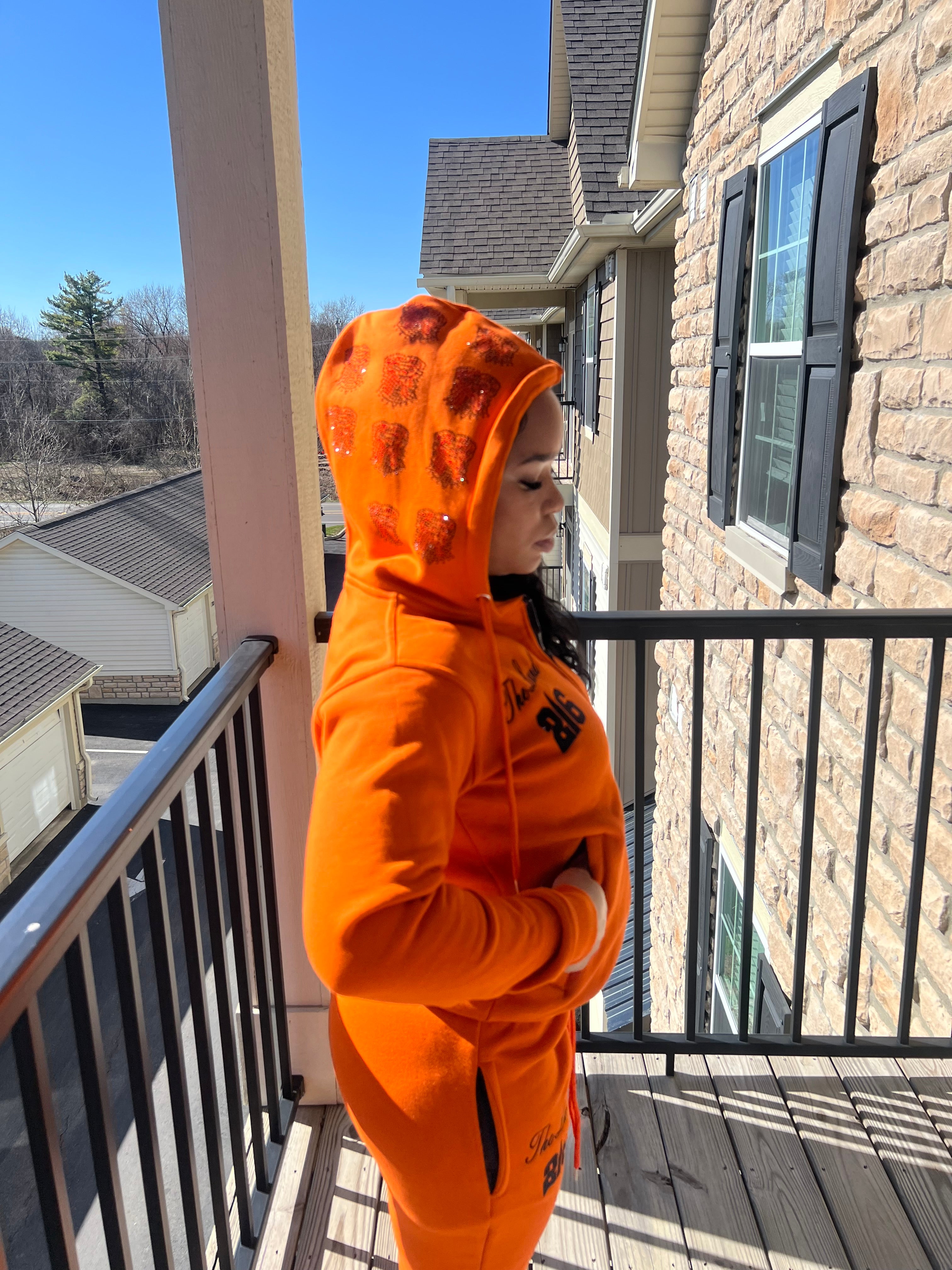 Orange 216 SWEATSUIT – B Dub
